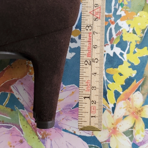 STUART WEITZMAN Booties in brown suede Sytle Bluff  SZ 11 - Picture 6 of 9